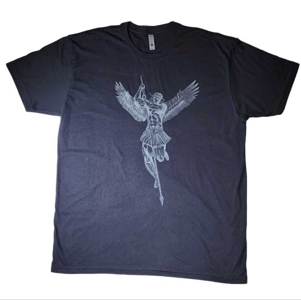 Original, Archangel Graphic on Black Next Level Unisex Crewneck Tee Sizes XS-3XL